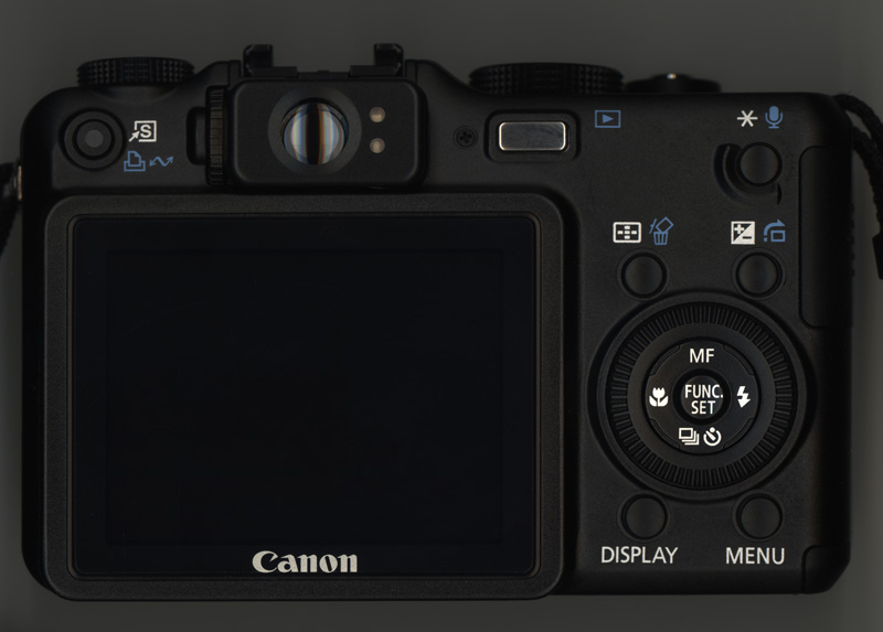Canon PowerShot G7 Back
